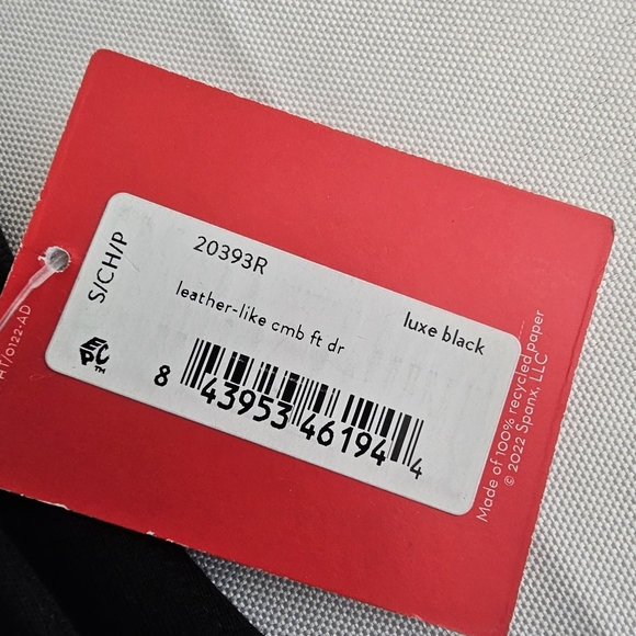 NWT Spanx Faux Leather Sheath Midi Dress Black Size S – Sculpting Luxe - Picture 9 of 16